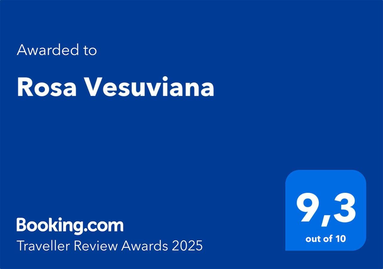 לינה וארוחת בוקר בוסקוריאלה Rosa Vesuviana מראה חיצוני תמונה